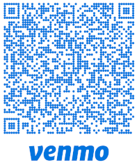 QR Code for Venmo donations